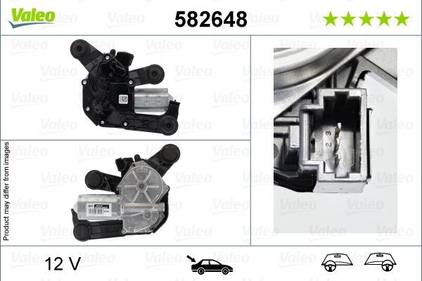 Peugeot 2008 Silecek Motoru Arka VALEO