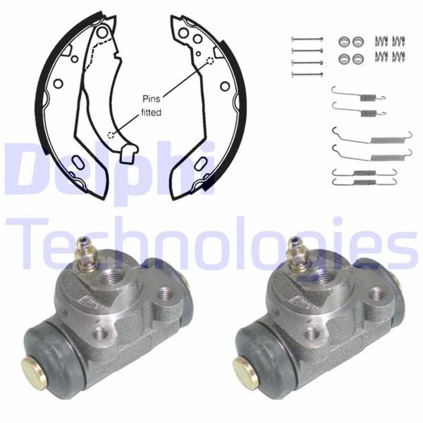 Peugeot 205 Arka Fren Pabuç Kiti DELPHI