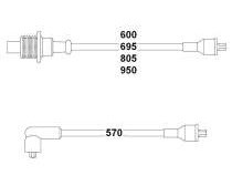 Peugeot 205 305 309 405 Citroen BX Buji Kablosu 1.6-1.9 8V HELLUX