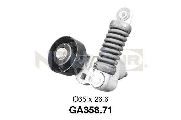 Peugeot 206 Alternatör Gergi Rulmanı Kütüklü SNR