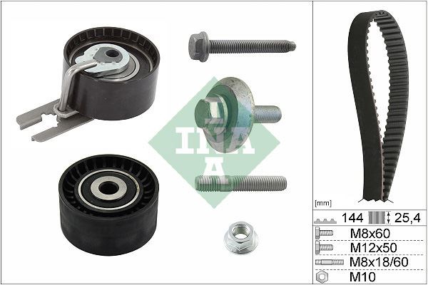 Peugeot 206 307 Citroen C1 C2 C3 Nemo Eksantrik Gergi Kiti INA