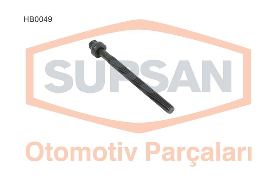 Peugeot 206-207-307 Partner Partner Tepee Silindir Kapak Saplama Seti 1.6... SUPSAN