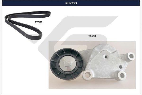 Peugeot 207 1.4-1.6 HDI Alternatör Gergi Kiti HUTCHINSON