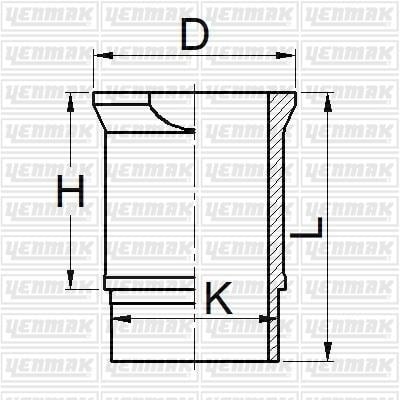Peugeot 305 BXL5 Motor Gömleği STD 78.00 YENMAK