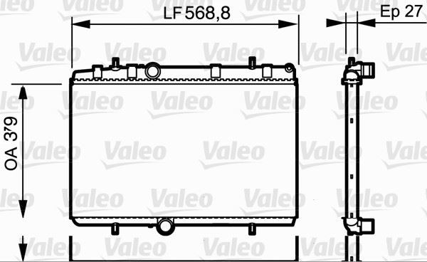 Peugeot 307 407 Citroen C4 C5 Berlingo Partner Radyatör 1.6-1.8-2.0 Hdi...
