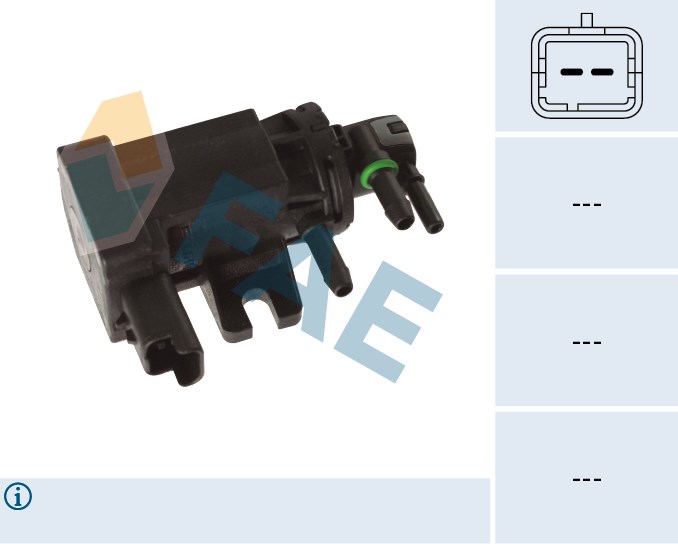Peugeot 307 308 407 607 807 Expert Citroen C4 C5 C6 C8 Jumpy Turbo Elektrovanası FAE