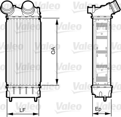 Peugeot 308 3008 5008 Partner Citroen Berlingo Intercooler