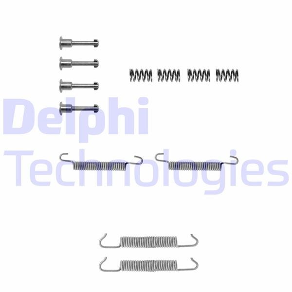 BMW 318 Arka Fren Pabuç Montaj Takımı DELPHI
