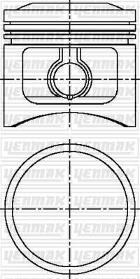 BMW 318 518 316 Piston Segman STD YENMAK
