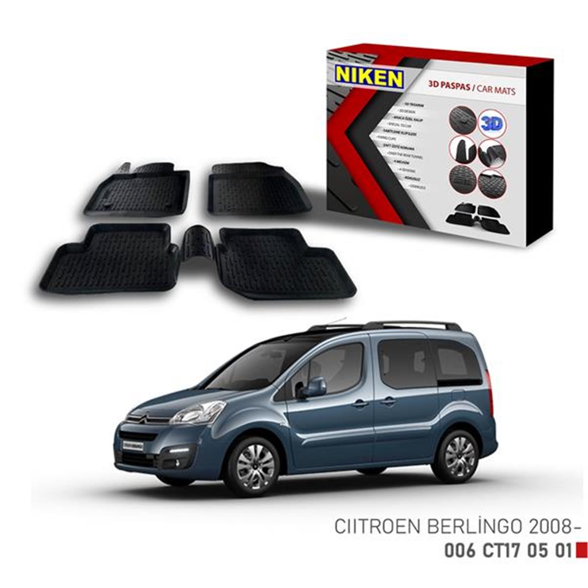 3D Paspas Cıtroen Berlingo 2008-