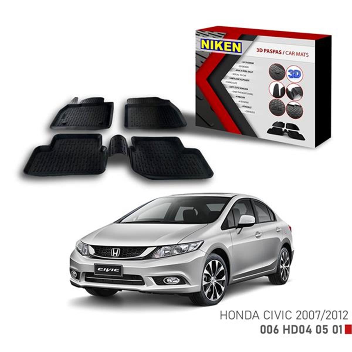 3D Paspas Honda Cıvıc 2007-2012