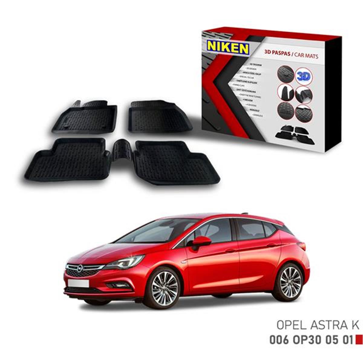 3D Paspas Opel Astra K 2016-