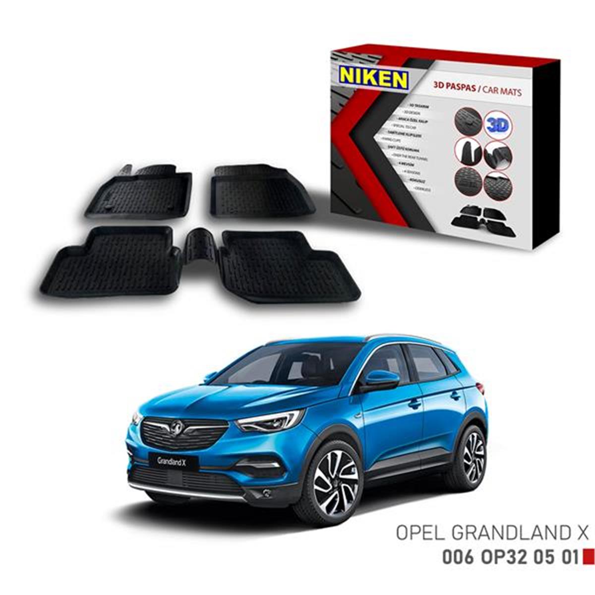 3D Paspas Opel Grandland X