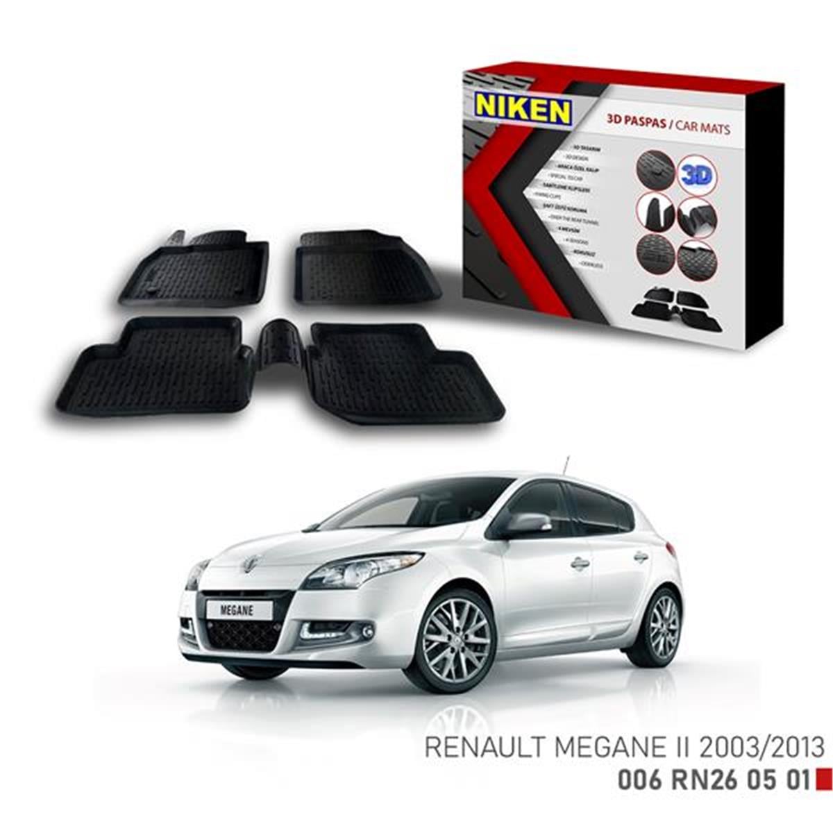 3D Paspas Renault Megane Iı 2003-2013