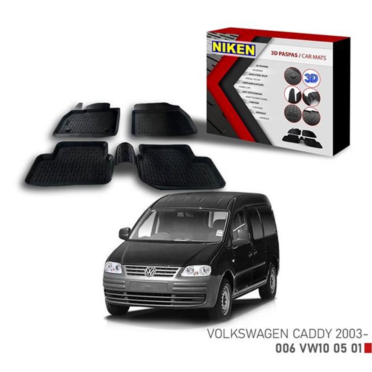 3D Paspas Vw Caddy 2003-