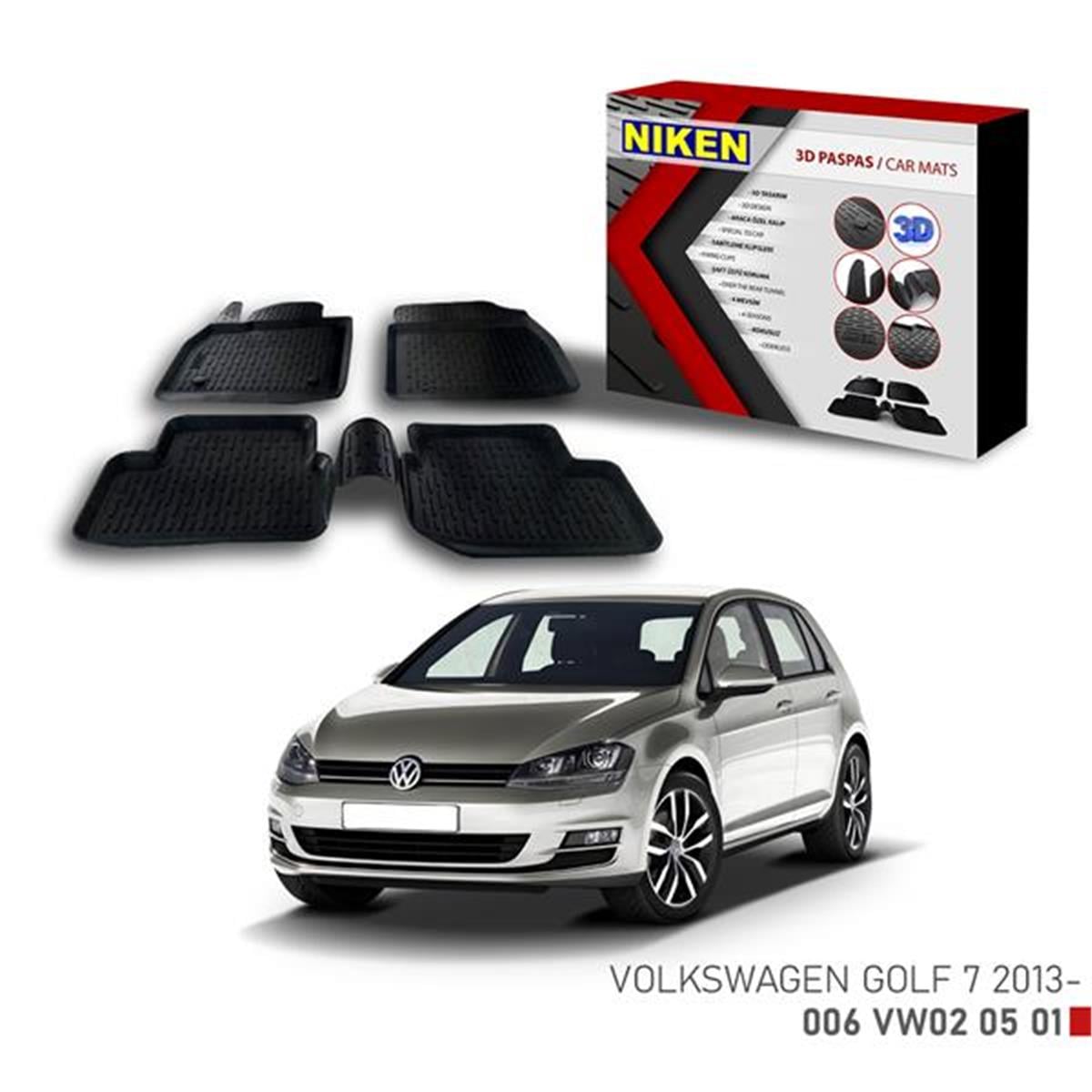 3D Paspas Vw Golf 7 2013-