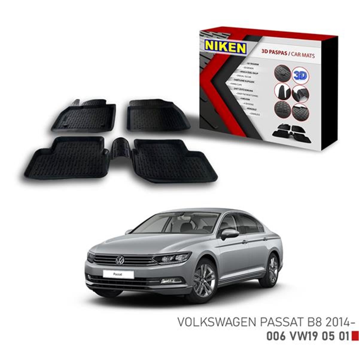 3D Paspas Vw Passat B8 2014-