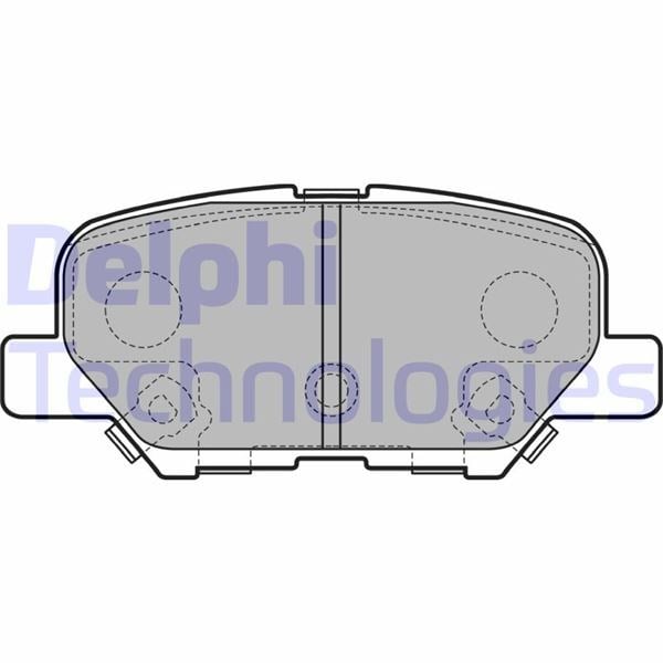 Peugeot 4008 Arka Fren Balatası DELPHI