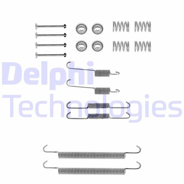 Peugeot 405 Arka Fren Pabuç Montaj Takımı DELPHI