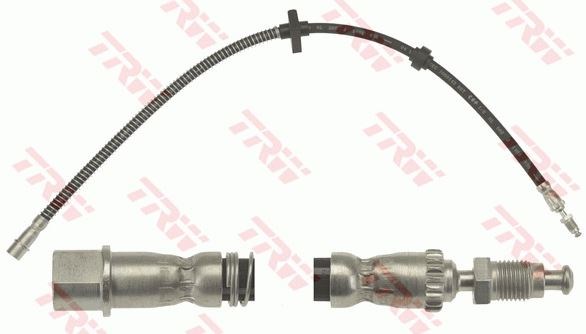 Peugeot 407 508 Citroen C5 C6 Arka Sol Fren Hortumu 640mm M10 TRW