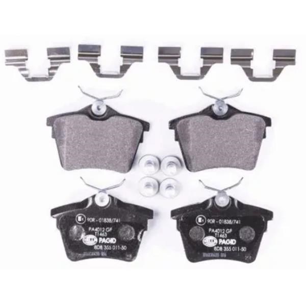 Arka Fren Balatası Peugeot 407 1.6 HDI 1.8-2.0 607 Citroen C5 PSA