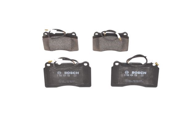 Peugeot 607 807 Citroen C8 Fiat Ulysse Ön Fren Balatası BOSCH