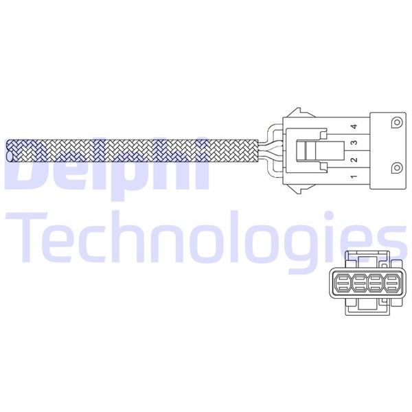 Volvo 850 Oksijen Sensörü DELPHI