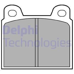 Porsche 911 930 Ön Fren Balatası DELPHI