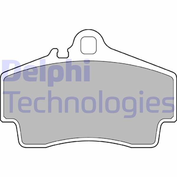 Porsche 911 Boxster Cayman Arka Fren Balatası DELPHI