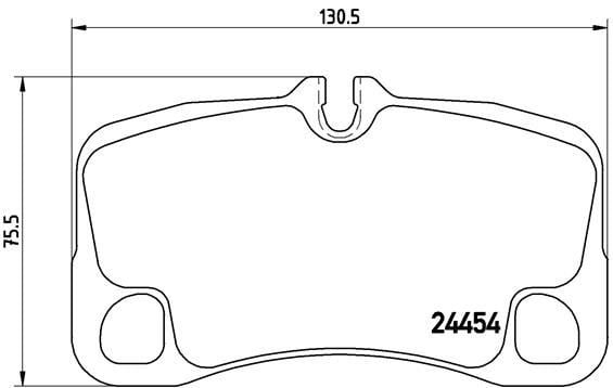 Porsche 911 Disk Balata BREMBO