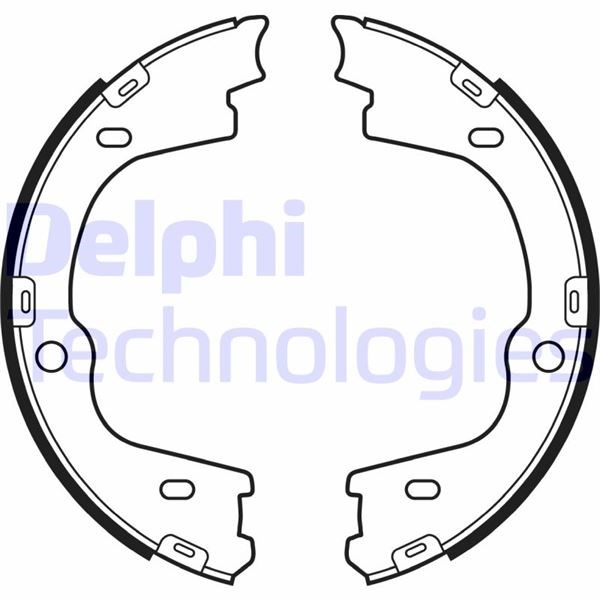 Porsche 911 Arka Fren Pabucu DELPHI