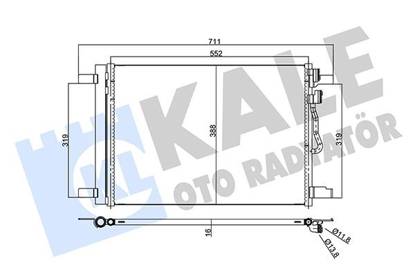 Audi A3 Kondenser KALE-RADYATOR