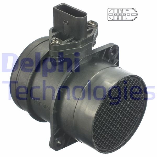 Audi A3 Debimetre Sensörü Komple DELPHI