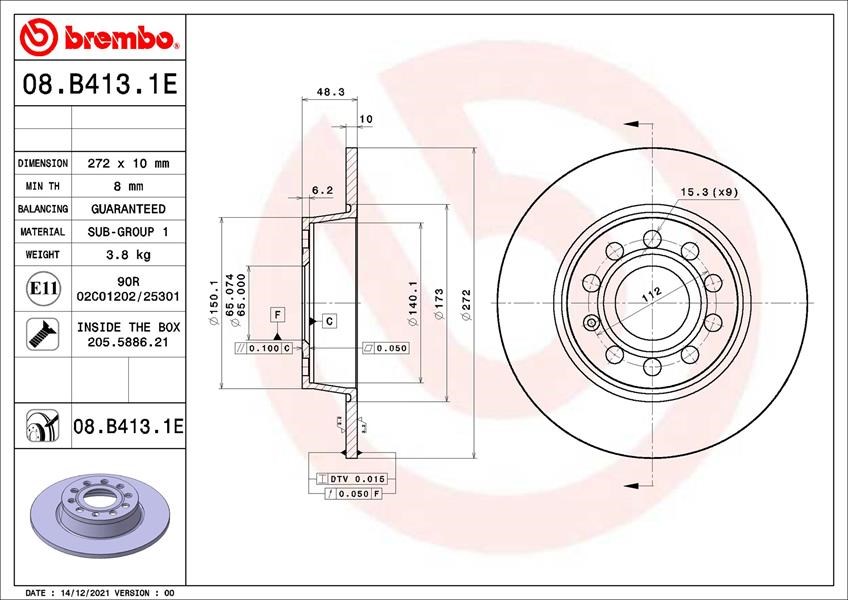 AUDI A3 Sportback DİSK PEDİ KİTİ BREMBO