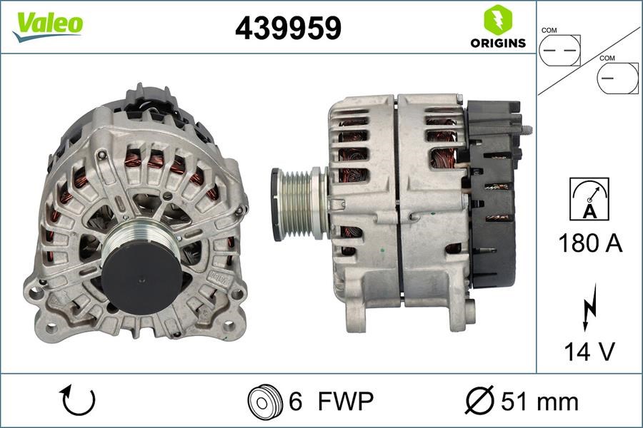 Audi A4 A5 2L TDI Alternatör VALEO