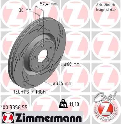 Audi A4 A5 A6 Ön Fren Aynası Havalı ZIMMERMANN
