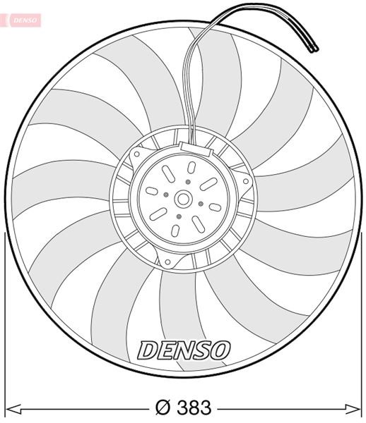 Audi A4 B6 Radyatör Fan Motoru DENSO