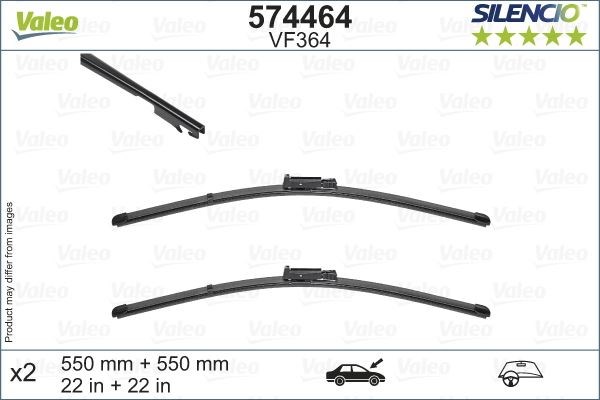 Audi A6 Silecek Süpürgesi Flatblade VALEO