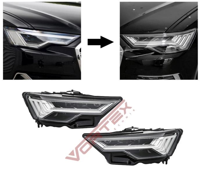 Audi A6 LED Farlar İçin Full HD Matrix Far Seti DOGAN-