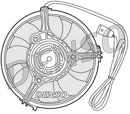 Audi A6 C5 Radyatör Fanı DENSO