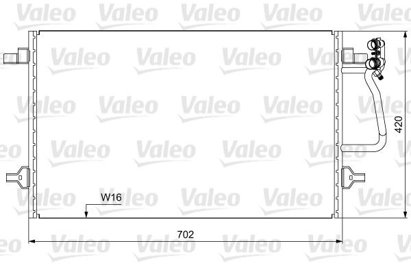 Audi A8 S8 Kondenser VALEO