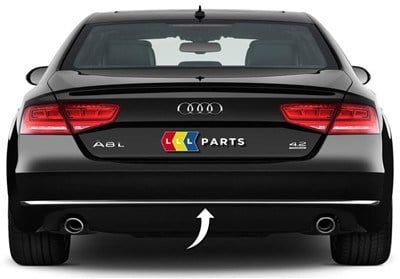 Audi A8 Krom Orta Arka Tampon PRO-A