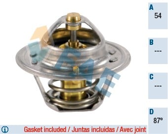 Termostat 88 C Contalı FAE