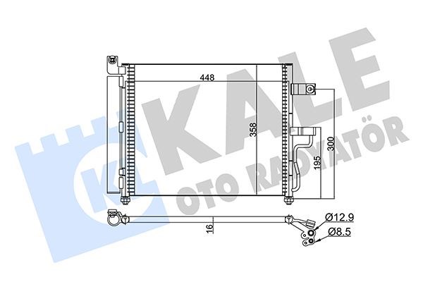 Hyundai Accent Klima Kondenser KALE-RADYATOR