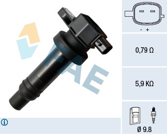 Hyundai Accent Blue i30 Elantra ix20 Kia Rio Ceed Ateşleme Bobini FAE