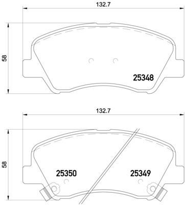 Hyundai Accent Blue 2010- Elantra 2016- Kia Rio 2011- Üstten Delikli Ön Fren... BREMBO