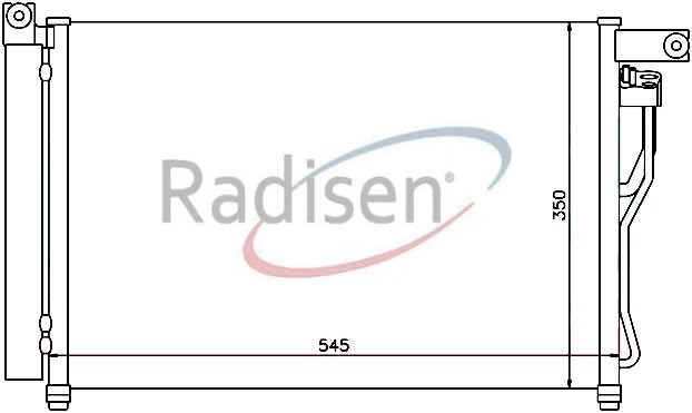Hyundai Accent Era Klima Radyatörü 2006-2010 1.5L CRDi Dizel RADISEN
