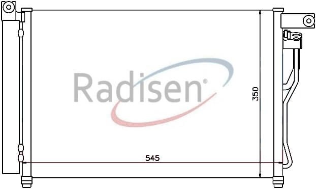 Hyundai Accent Era Klima Radyatörü 2006-2010 1.5L CRDi Dizel RADISEN