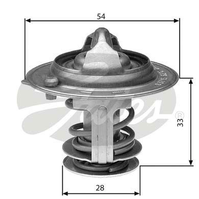 Hyundai Accent Era Getz Kia Rio Termostat 88 C Contalı GATES