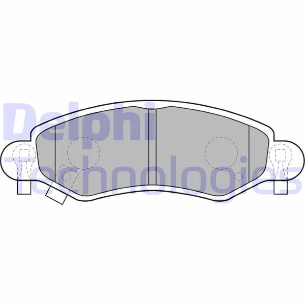 Opel Agila Suzuki Wagon R Solio Ignis Subaru Justy III Ön Fren Balatası DELPHI
